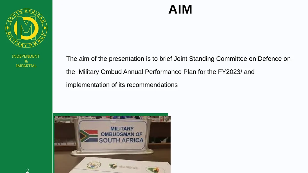 Presenter: Advocate Damane-Mkosana Date: 04 MAY - slide 2 of 34