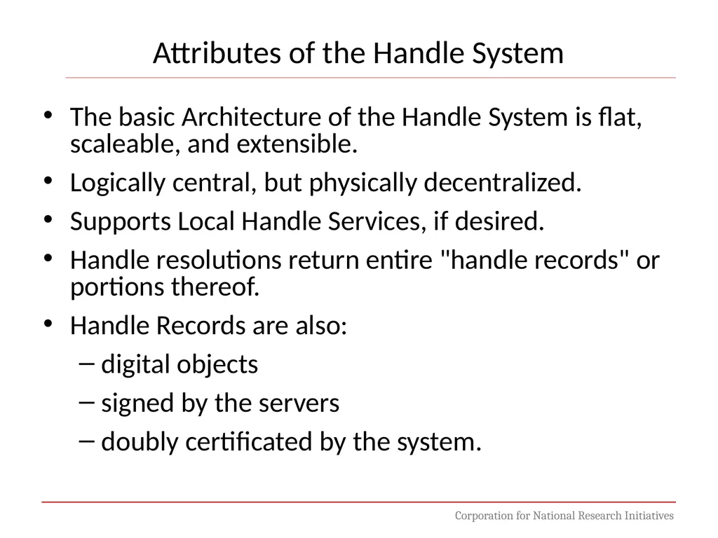 Digital Object Architecture: Building Information - slide 17 of 38
