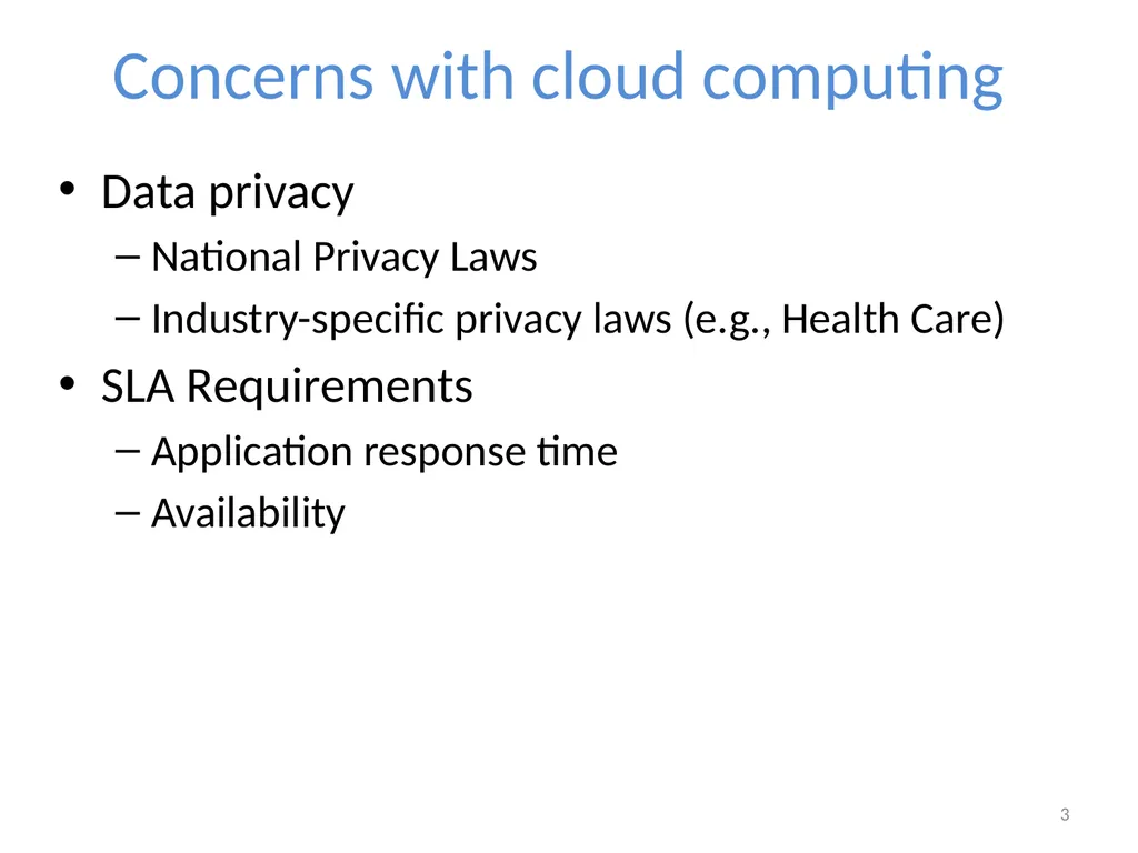 Cloudward Bound: Planning for Beneficial Migration - slide 3 of 29
