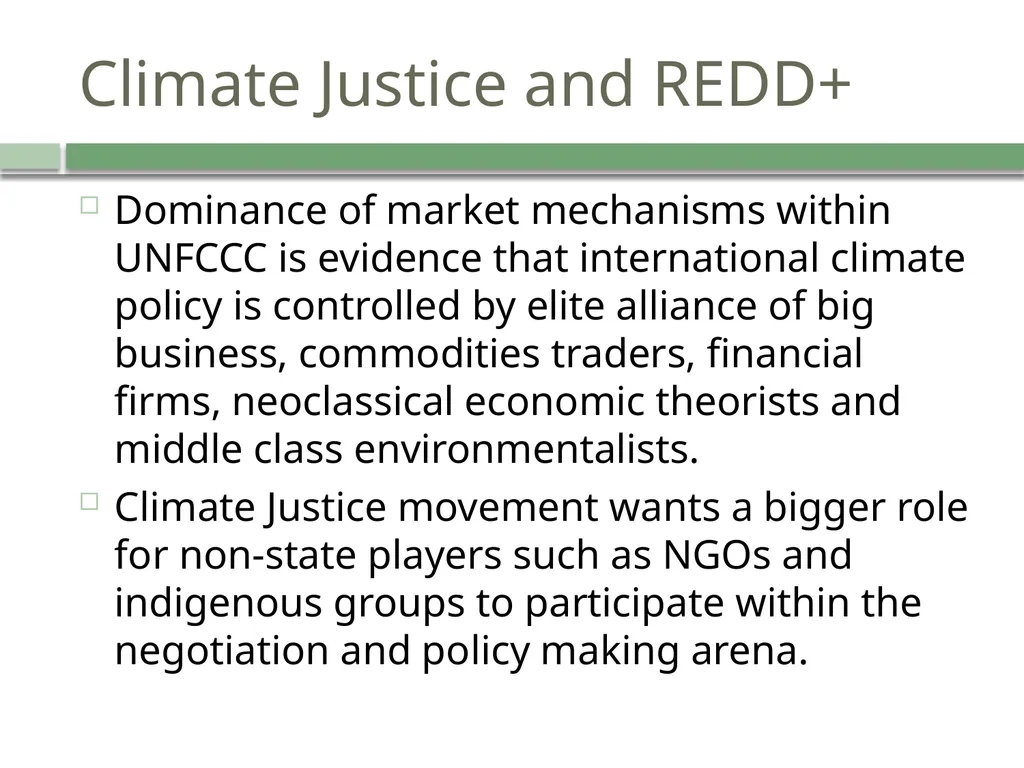 The Legal Nature of Justice in REDD+ Dr Rowena - slide 14 of 27