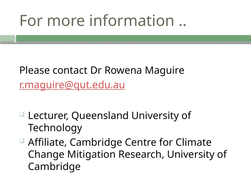 The Legal Nature of Justice in REDD+ Dr Rowena - slide 27 of 27