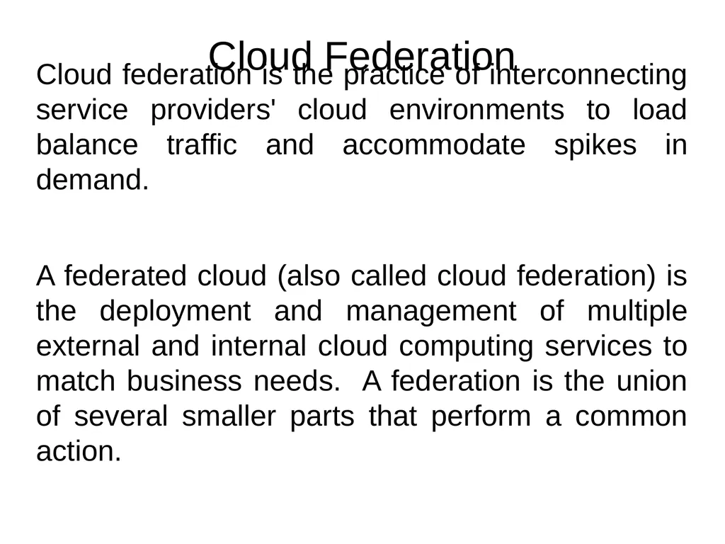 Federation, Presence, Identity and Privacy in the - slide 2 of 30