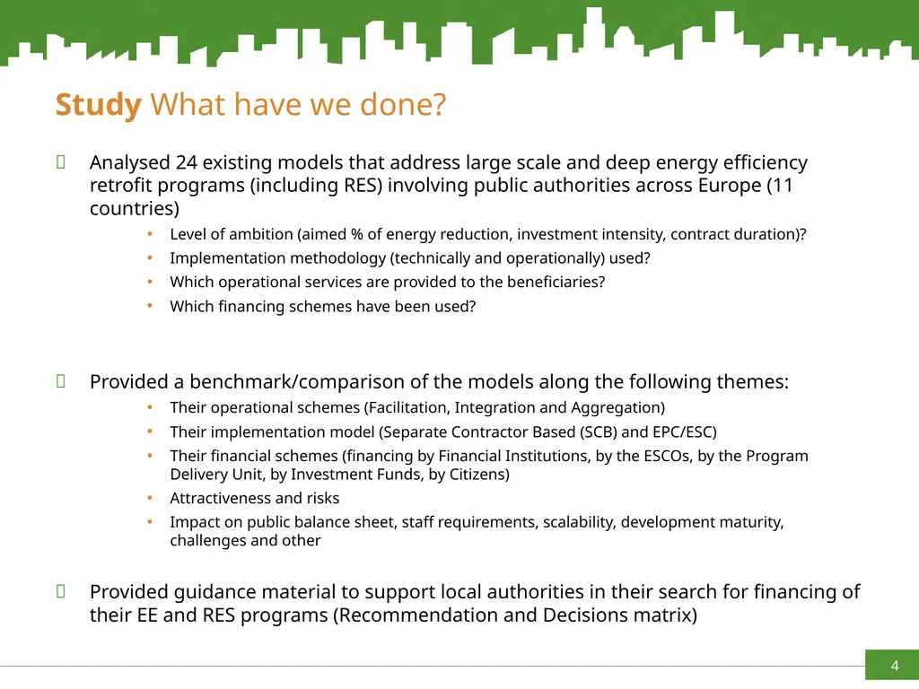 Increasing capacities in Cities for innovating - slide 4 of 20