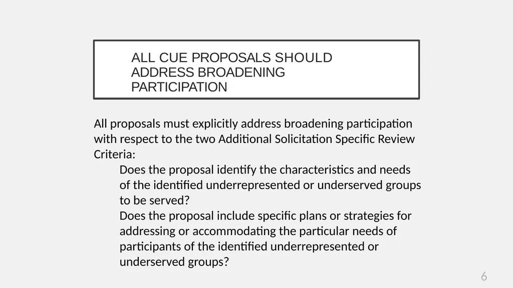 2022 CISE IUSE: Computing in Undergraduate - slide 6 of 21