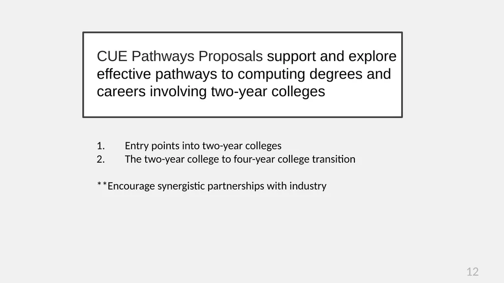 2022 CISE IUSE: Computing in Undergraduate - slide 12 of 21