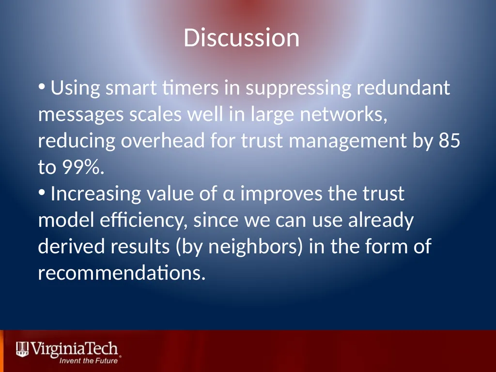 Trust Management in Mobile Ad Hoc Networks Using a - slide 47 of 49