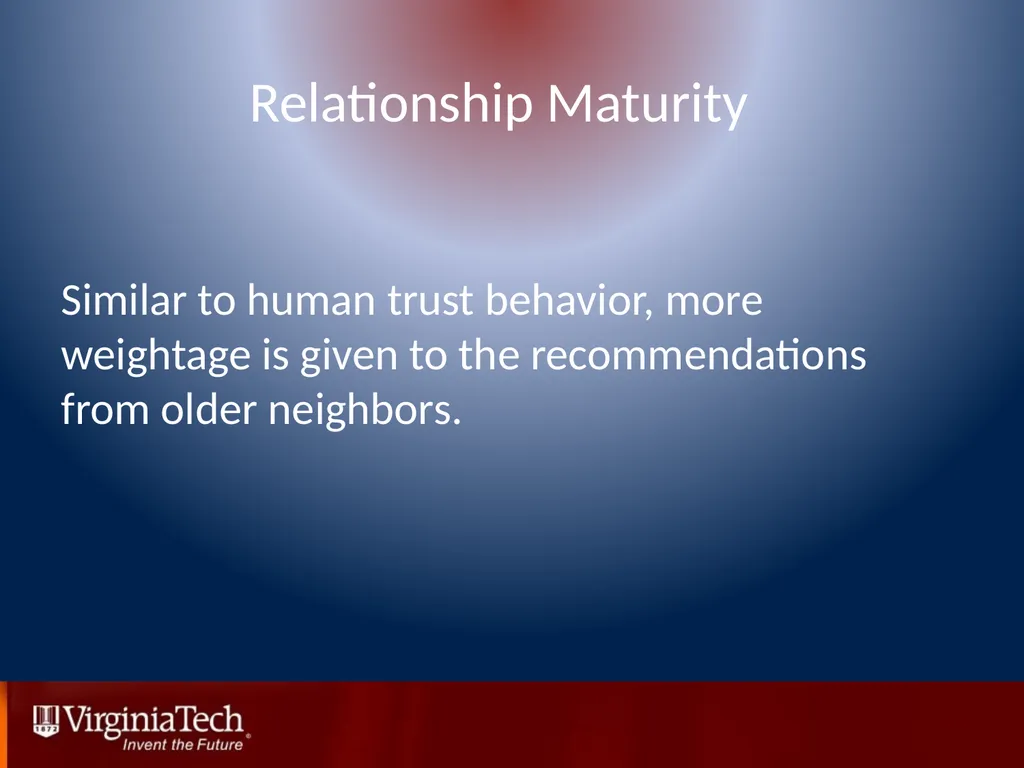 Trust Management in Mobile Ad Hoc Networks Using a - slide 7 of 49
