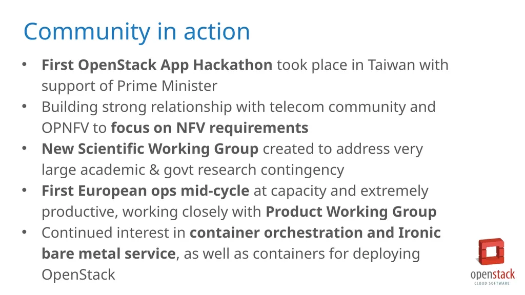 OpenStack Mitaka Preliminary Marketing Assets - slide 11 of 13