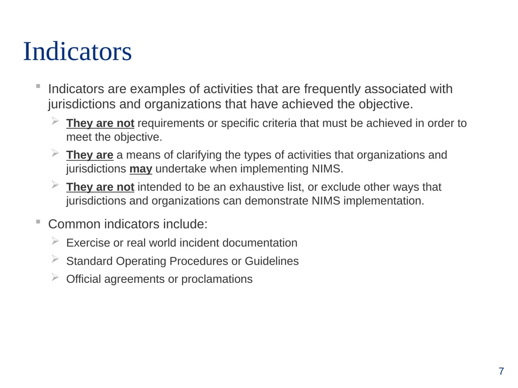 National Incident Management System (NIMS) - slide 7 of 14