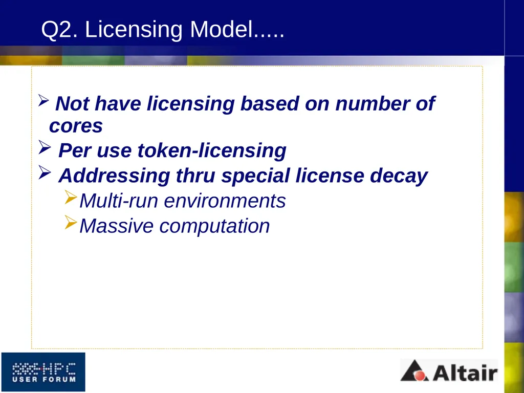 HPC USER FORUM ISV PANEL April 2010 Dearborn, MI - slide 15 of 31