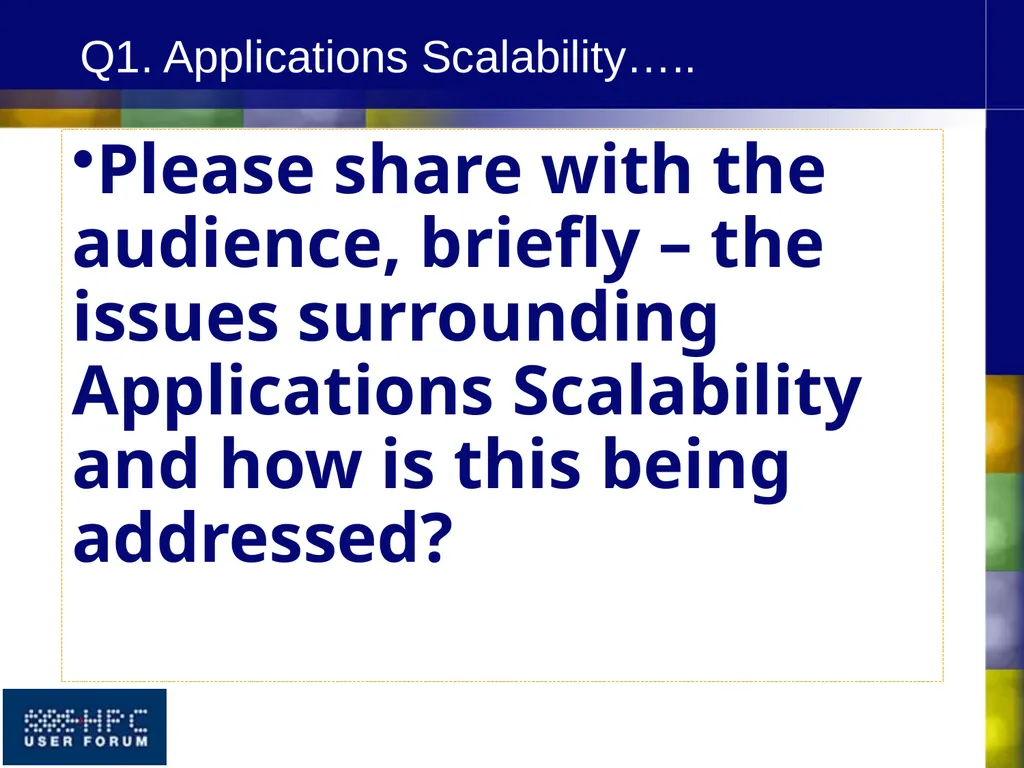 HPC USER FORUM ISV PANEL April 2010 Dearborn, MI - slide 4 of 31
