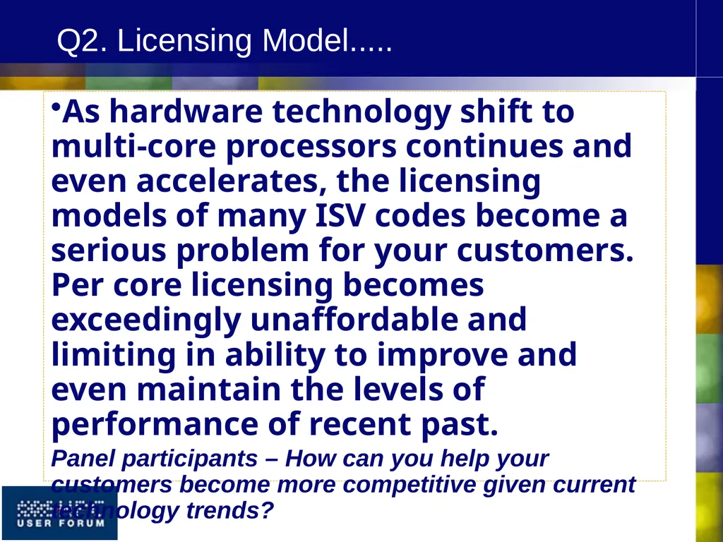 HPC USER FORUM ISV PANEL April 2010 Dearborn, MI - slide 11 of 31