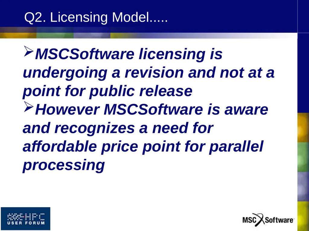 HPC USER FORUM ISV PANEL April 2010 Dearborn, MI - slide 12 of 31