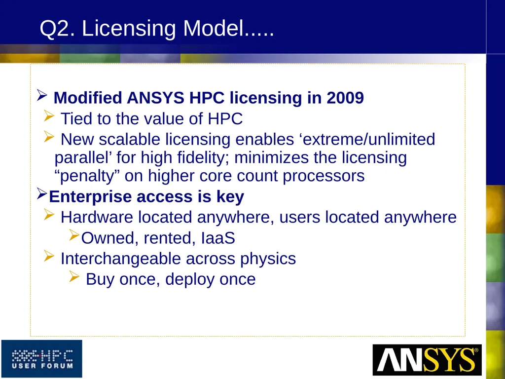 HPC USER FORUM ISV PANEL April 2010 Dearborn, MI - slide 13 of 31