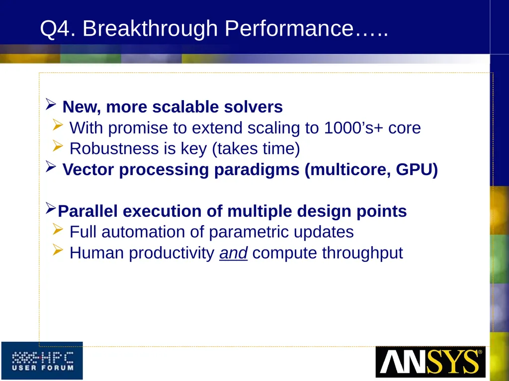 HPC USER FORUM ISV PANEL April 2010 Dearborn, MI - slide 27 of 31