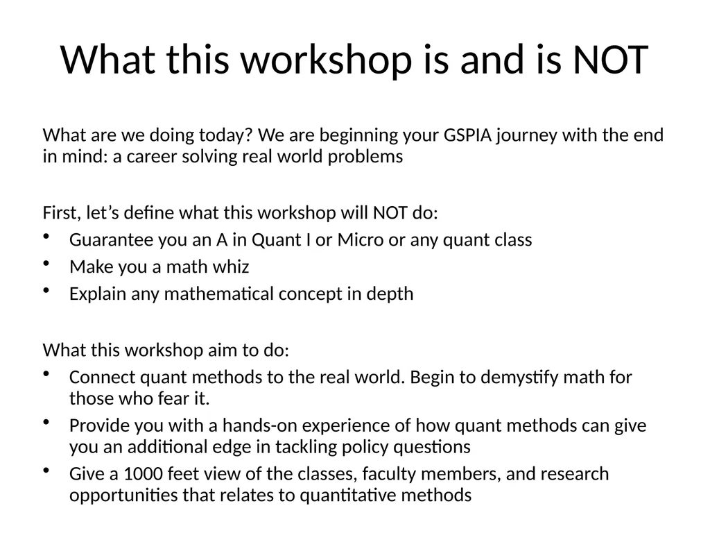 2015 GSPIA Amazing Analytics Race Wednesday - slide 4 of 84