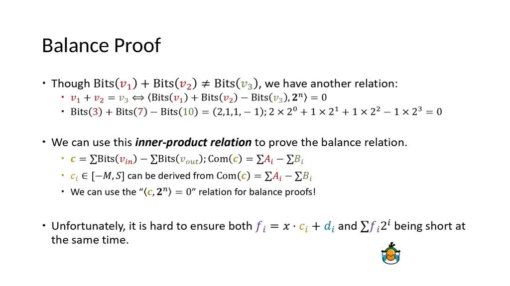 Lattice-based Zero-knowledge Proofs for Blockchain - slide 15 of 28