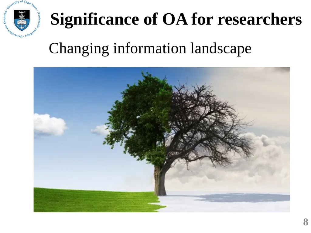 Open Scholarship for the future of research and - slide 8 of 20
