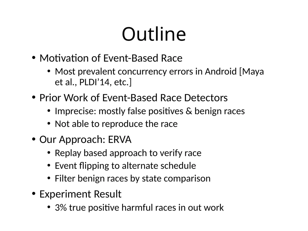 Automatically Verifying and Reproducing - slide 3 of 25