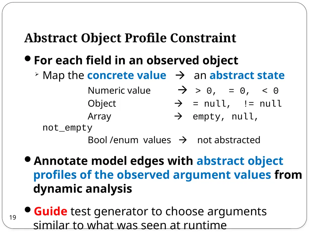 Combined Static and Dynamic Automated Test - slide 19 of 43