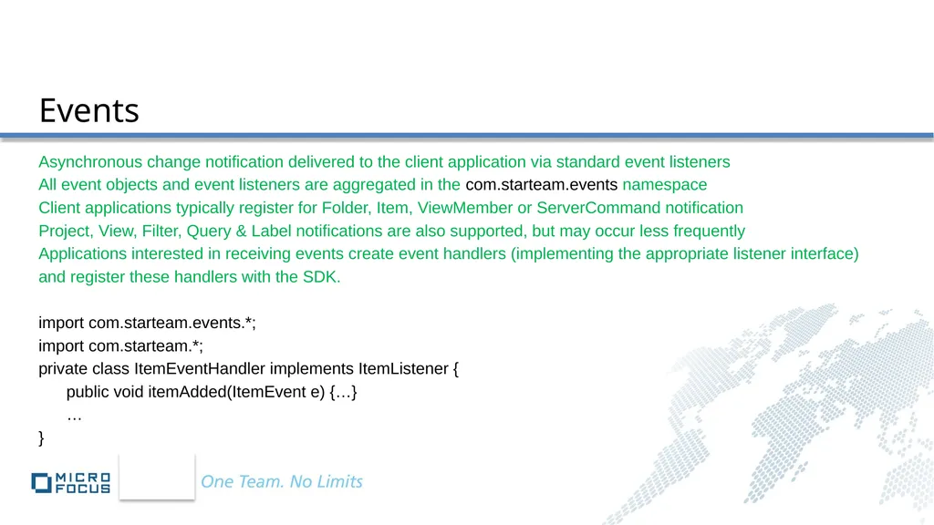 StarTeam SDK Overview Anil Peres-da-Silva - slide 52 of 99