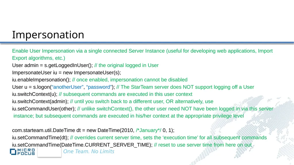 StarTeam SDK Overview Anil Peres-da-Silva - slide 42 of 99