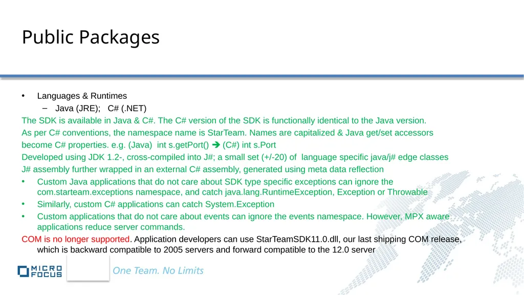 StarTeam SDK Overview Anil Peres-da-Silva - slide 3 of 99