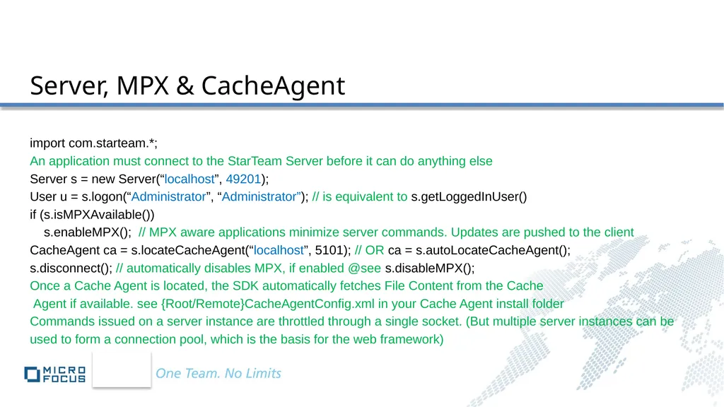 StarTeam SDK Overview Anil Peres-da-Silva - slide 14 of 99