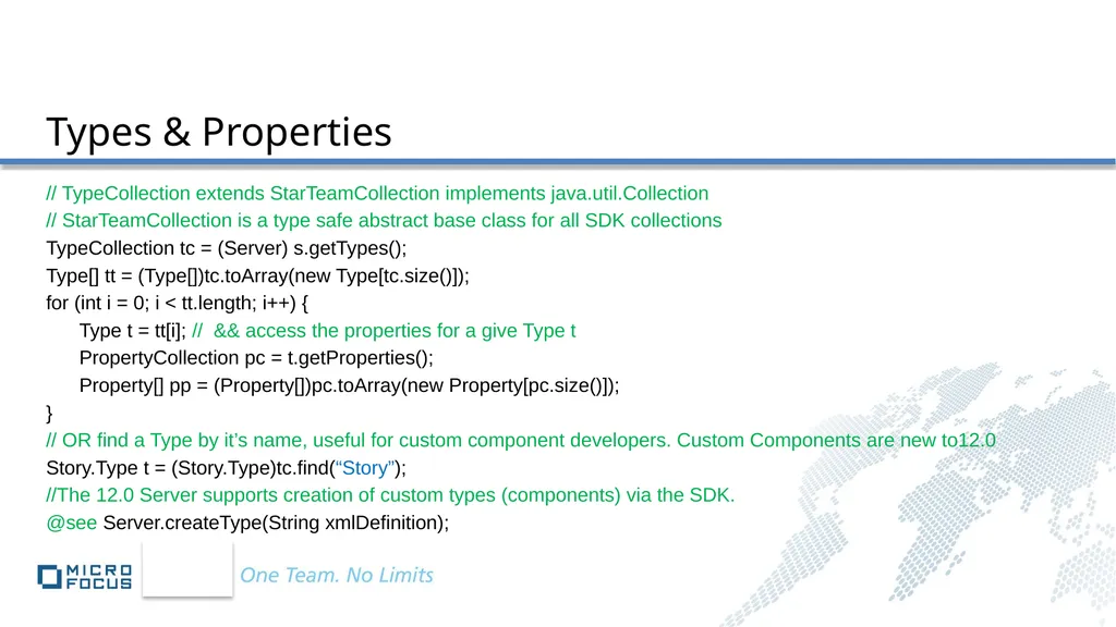 StarTeam SDK Overview Anil Peres-da-Silva - slide 16 of 99