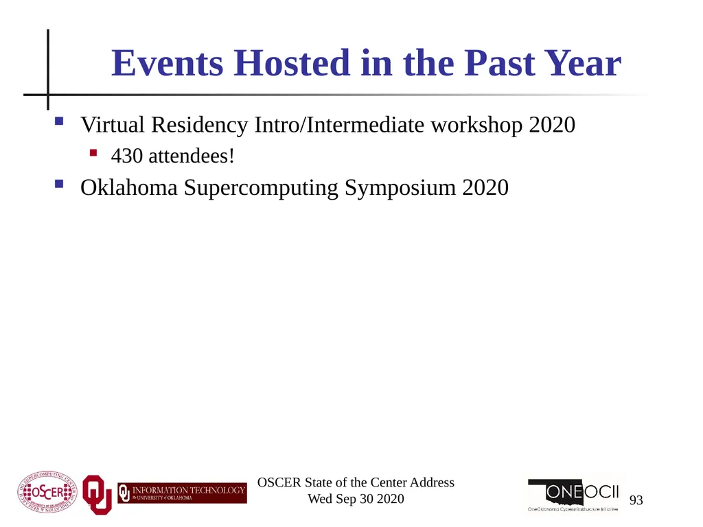 Henry Neeman, Director OU Supercomputing Center - slide 93 of 133