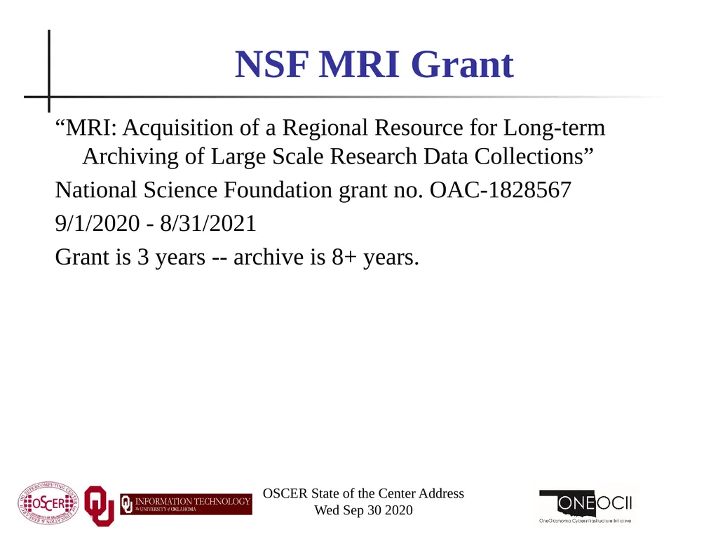 Henry Neeman, Director OU Supercomputing Center - slide 114 of 133