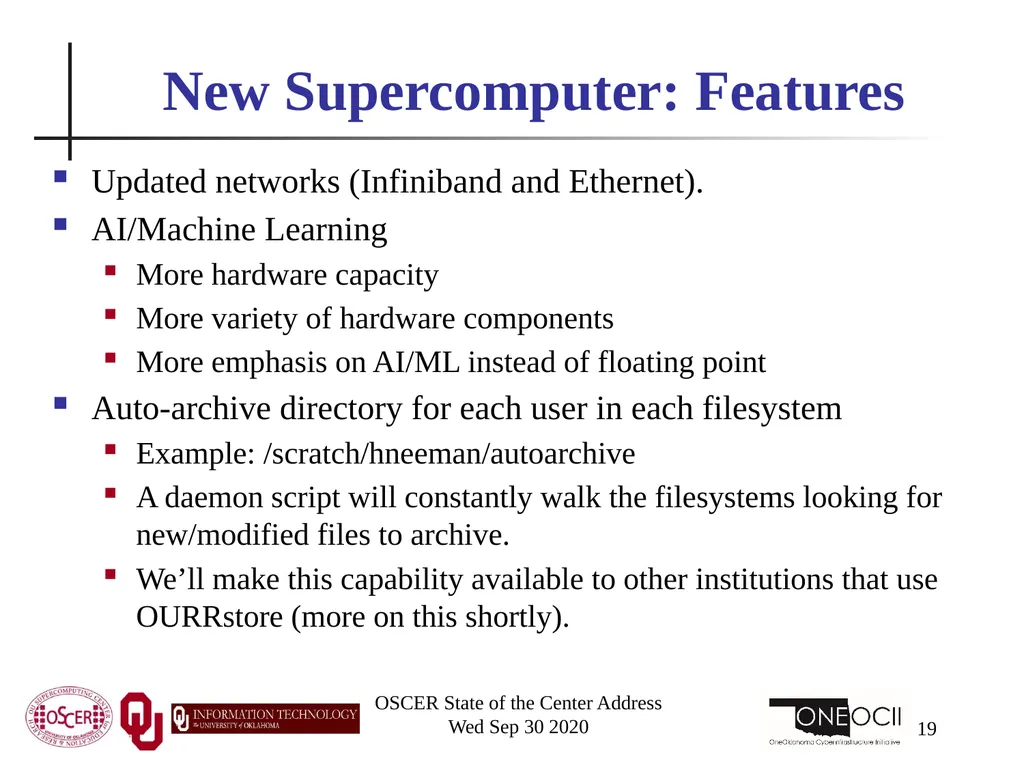 Henry Neeman, Director OU Supercomputing Center - slide 19 of 133