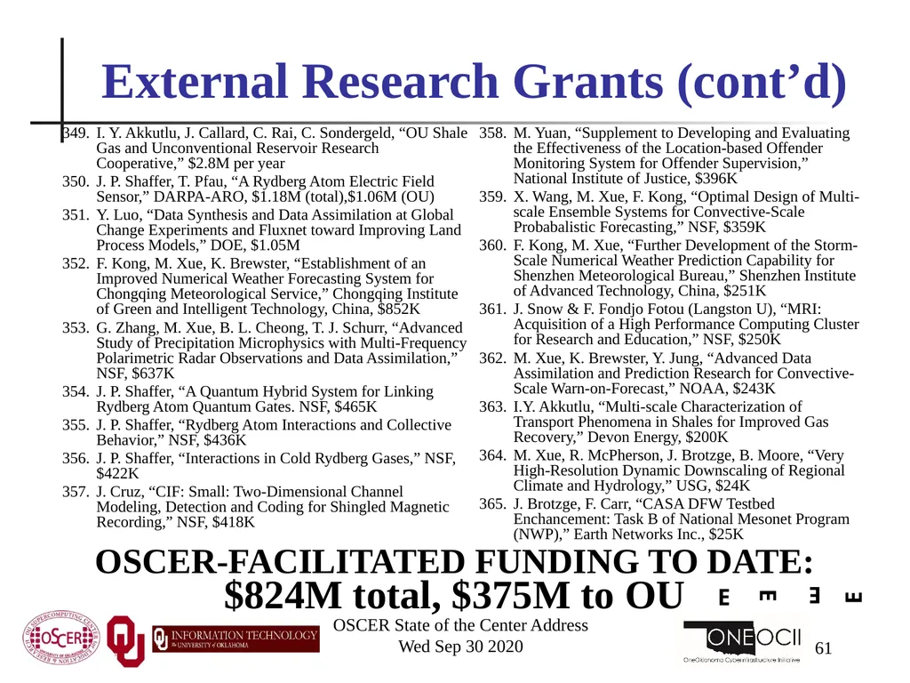 Henry Neeman, Director OU Supercomputing Center - slide 61 of 133