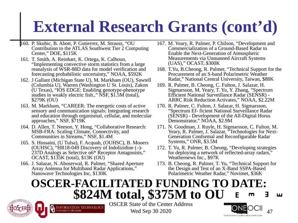 Henry Neeman, Director OU Supercomputing Center - slide 47 of 133