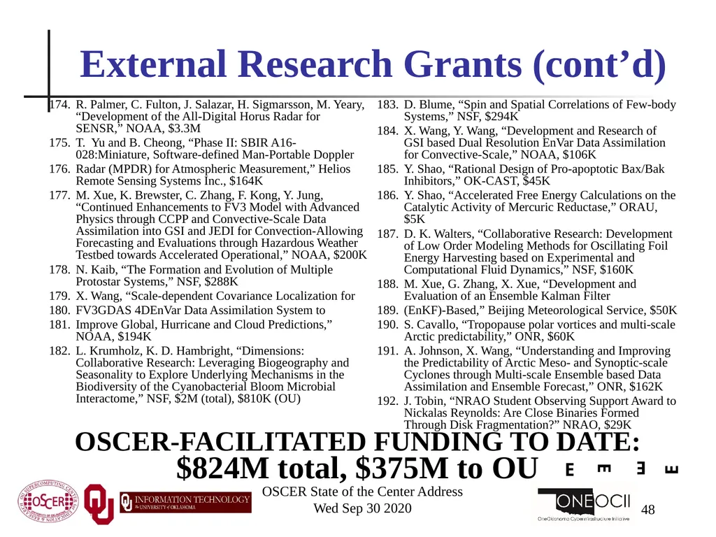 Henry Neeman, Director OU Supercomputing Center - slide 48 of 133
