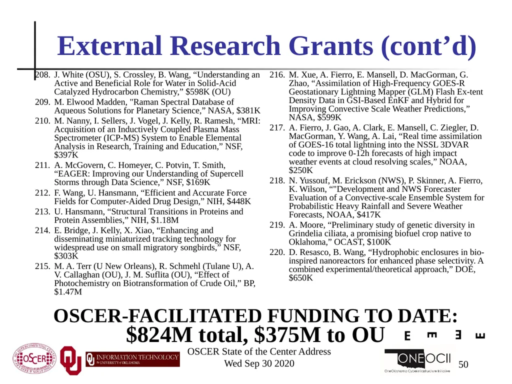 Henry Neeman, Director OU Supercomputing Center - slide 50 of 133