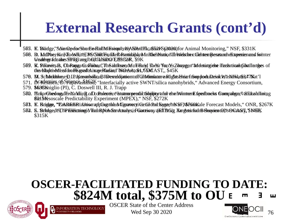 Henry Neeman, Director OU Supercomputing Center - slide 76 of 133