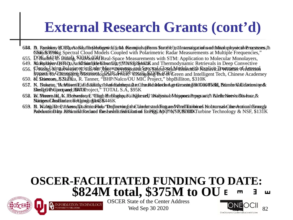Henry Neeman, Director OU Supercomputing Center - slide 82 of 133
