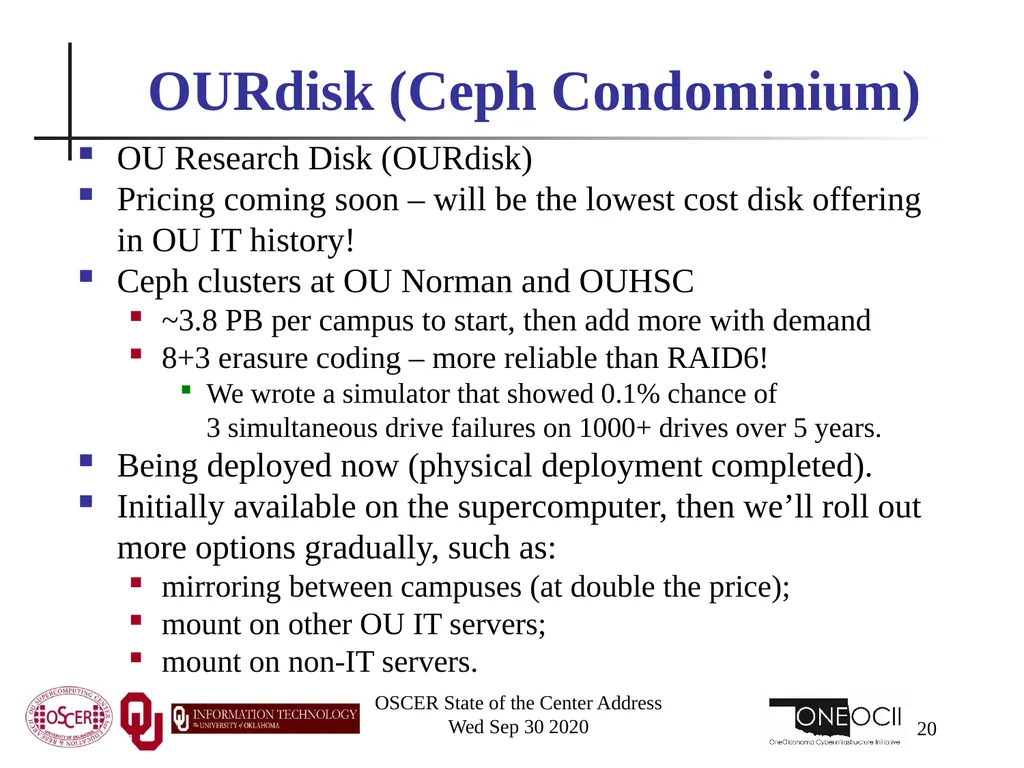Henry Neeman, Director OU Supercomputing Center - slide 20 of 133