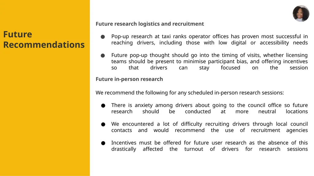 Taxi Licensing Alpha Final Show and Tell 9th - slide 20 of 23