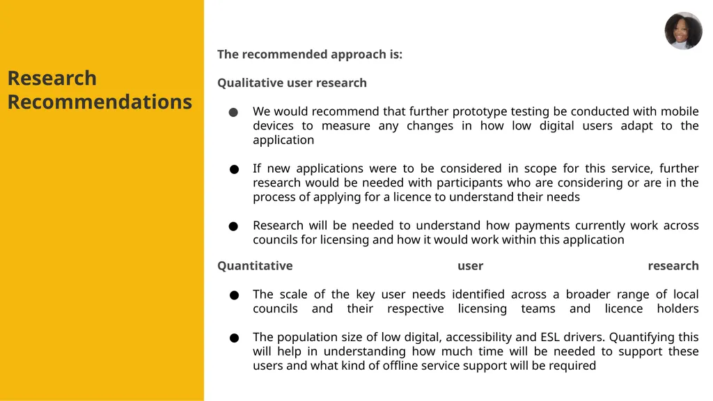 Taxi Licensing Alpha Final Show and Tell 9th - slide 19 of 23