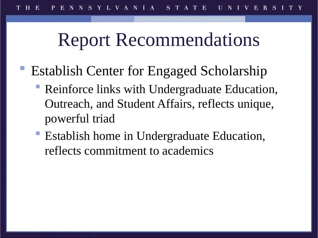 The Pennsylvania State University Service - slide 9 of 11
