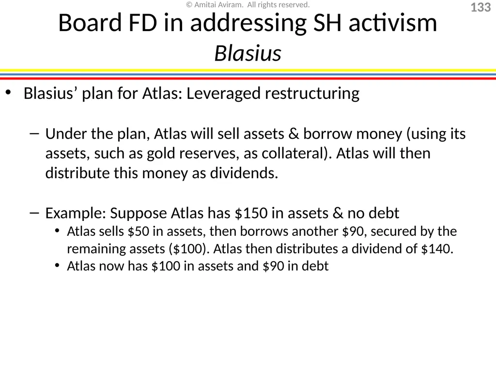 Mergers & acquisitions, Chapter 1 (Business - slide 133 of 140