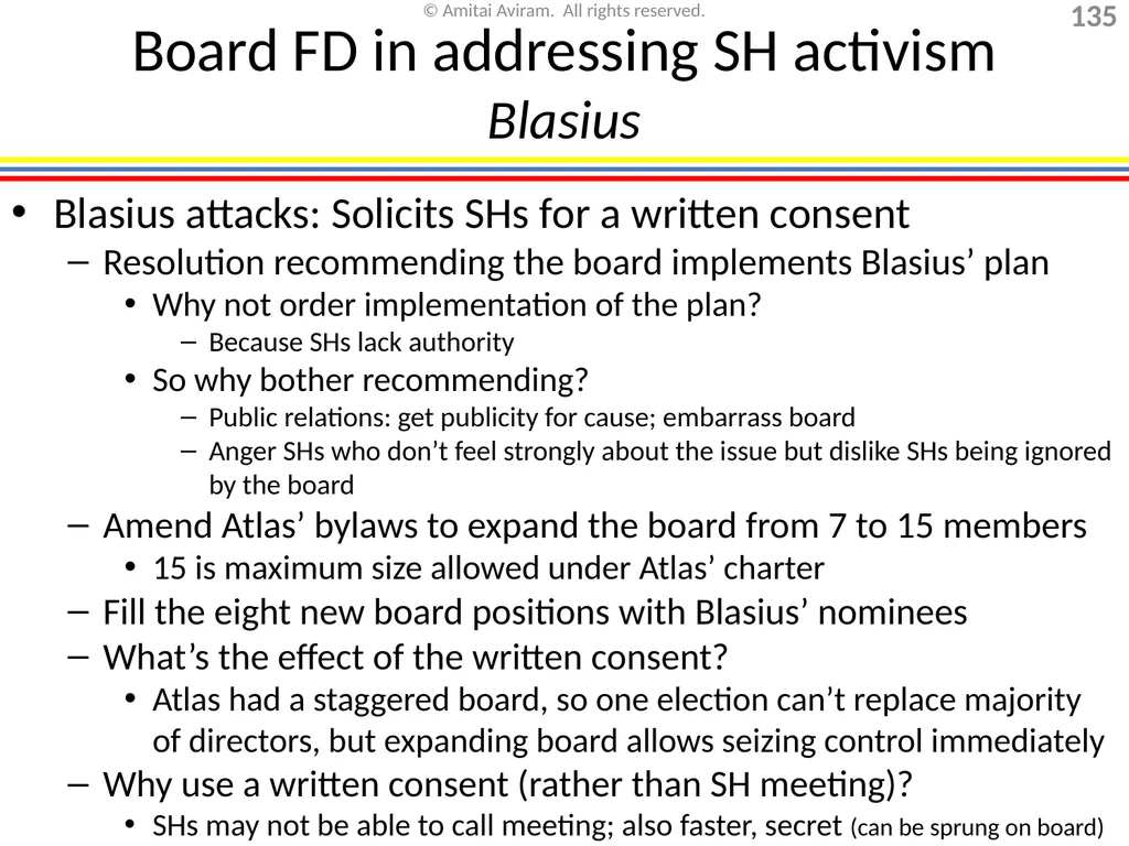 Mergers & acquisitions, Chapter 1 (Business - slide 135 of 140