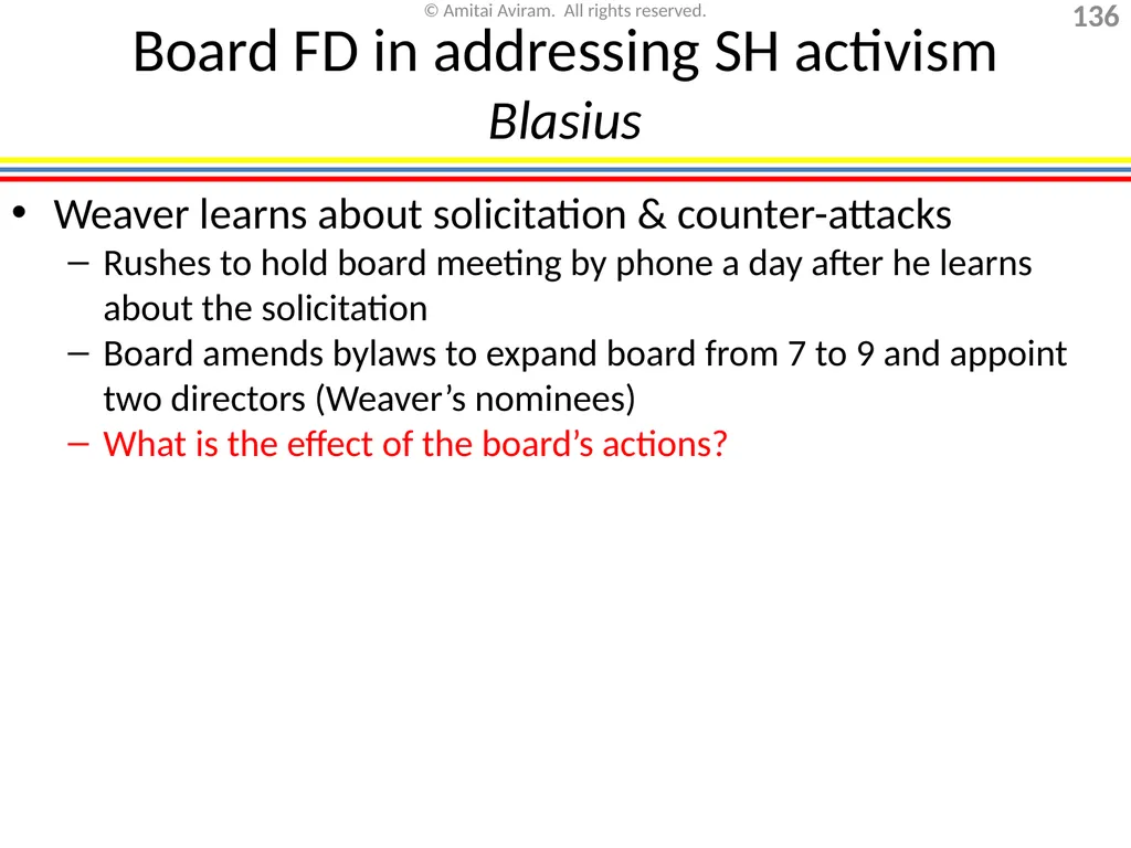 Mergers & acquisitions, Chapter 1 (Business - slide 136 of 140