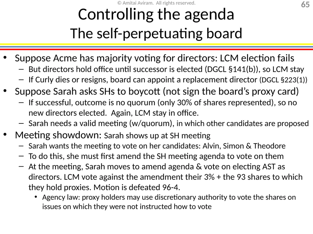 Mergers & acquisitions, Chapter 1 (Business - slide 65 of 140