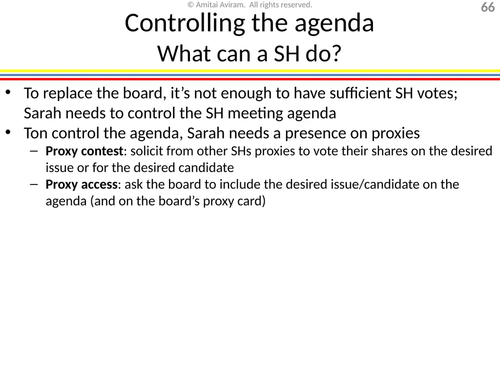 Mergers & acquisitions, Chapter 1 (Business - slide 66 of 140
