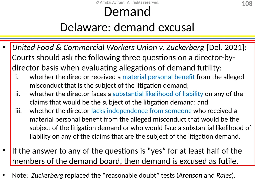 Mergers & acquisitions, Chapter 1 (Business - slide 108 of 140