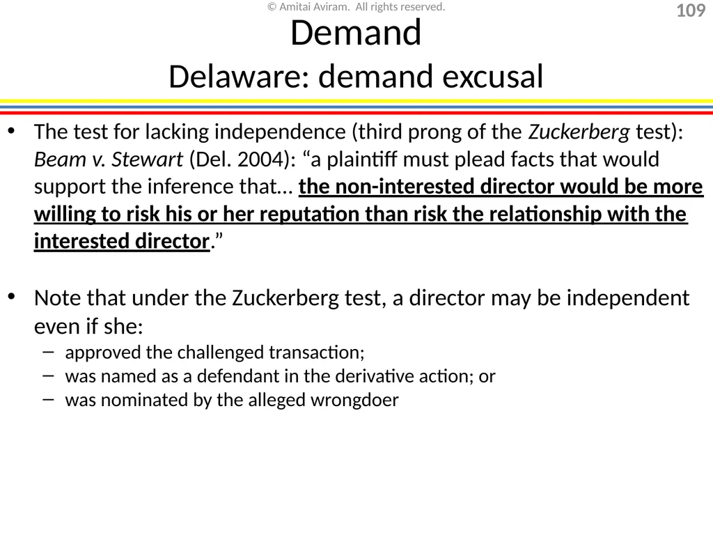 Mergers & acquisitions, Chapter 1 (Business - slide 109 of 140