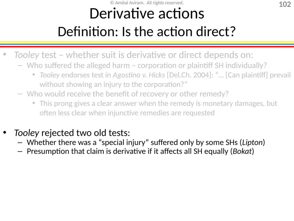 Mergers & acquisitions, Chapter 1 (Business - slide 102 of 140